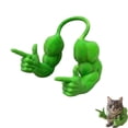 thumbnail image 3 of Halloween Pet Costume Muscle Arms, 3D Printed Lightweight Neck Hanging Superhero Arms Cosplay Outfit Photo Prop for Cats & Dog, 7.9''x3.1'', 3 of 6