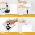 thumbnail image 6 of OUTON Touch Control Table Lamp Set of 2 for Living Room, Dimmable Bedside Lamp with USB C+A Ports, Modern Tall Nightstand Lamp for Bedroom,Bulbs Included, Black, 6 of 9