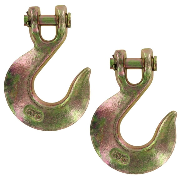 3/8" Clevis Slip Hook Grade 70 - 2 Pack