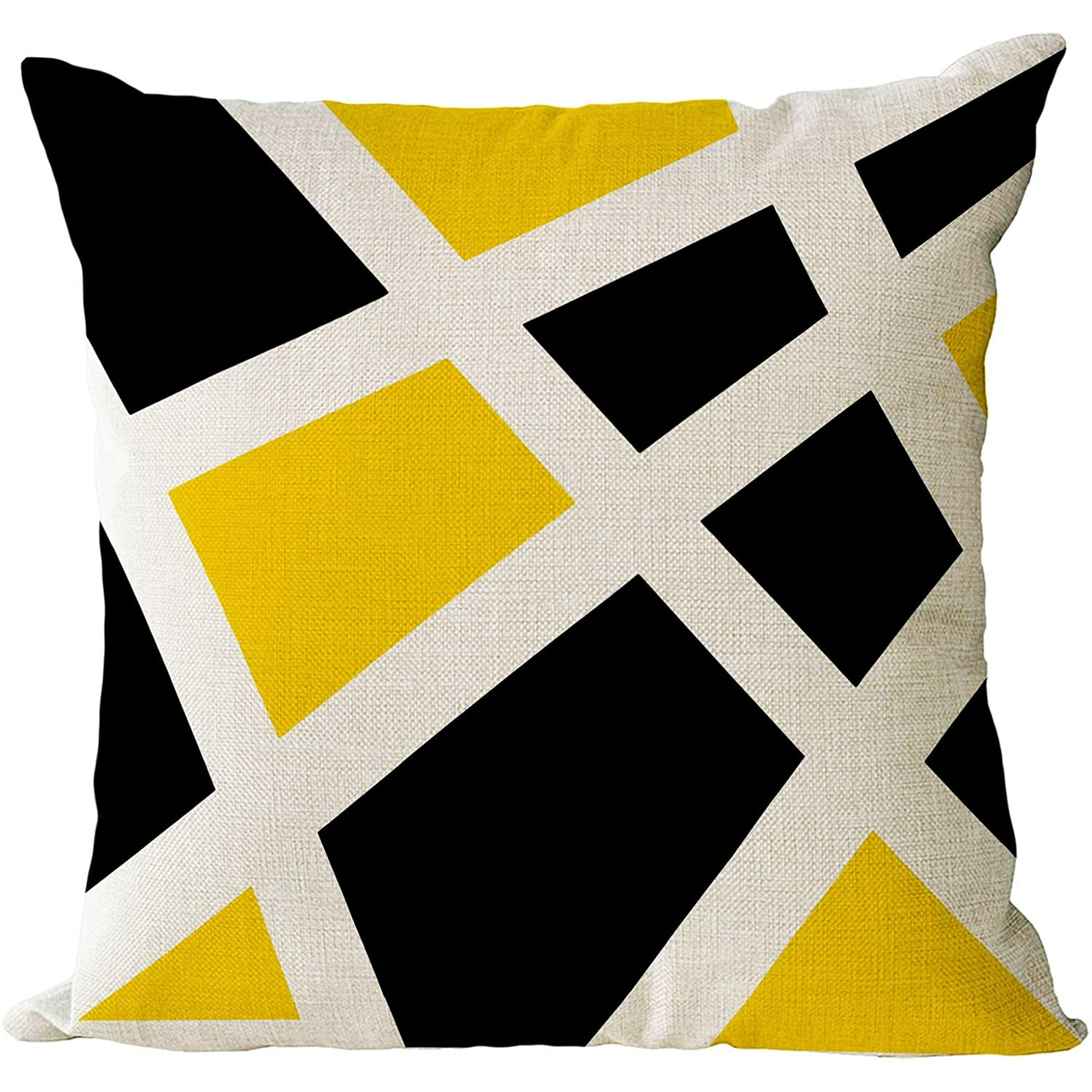 Modern yellow throw pillows online
