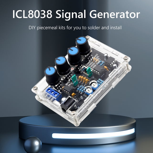 Generador de señales ICL8038 Kuymtek generador de señal multifunción de baja frecuencia 5Hz 400kHz ajustable