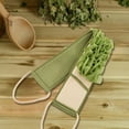thumbnail image 5 of Exfoliating Back Scrubber under $5! kkbbma Exfoliating Back Scrubber Double Sided Exfoliating Cloth with Strap Long Body Scrub Sponge Shower Loofah with Handle for Women Men Deep Clean Body Washing, 5 of 6