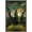 Barnwood Framed Version, variant on Wicked: For Good (2025) - Elphaba Thropp "W" Diptych One Sheet Wall Poster, 22.375" x 34"