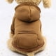 2022 TIMIFIS Cat Tenue de Noël pour Chien Cat Costume Sweatshirts à Capuche en Polyester avec des Vêtements de Poche pour Chien Vêtements pour Animaux de Compagnie – image 1 sur 3