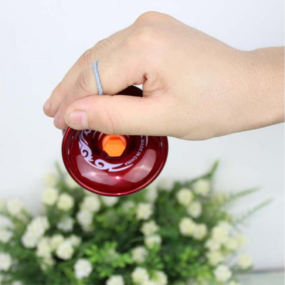 Details about   Cool Aluminum Professional YoYo Ball Bearing String Trick Alloy Toy bara Top 