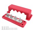 thumbnail image 2 of AMLESO Power Distribution Block Heavy Duty Busbar for Trucks Marine Automotive Red, 2 of 8