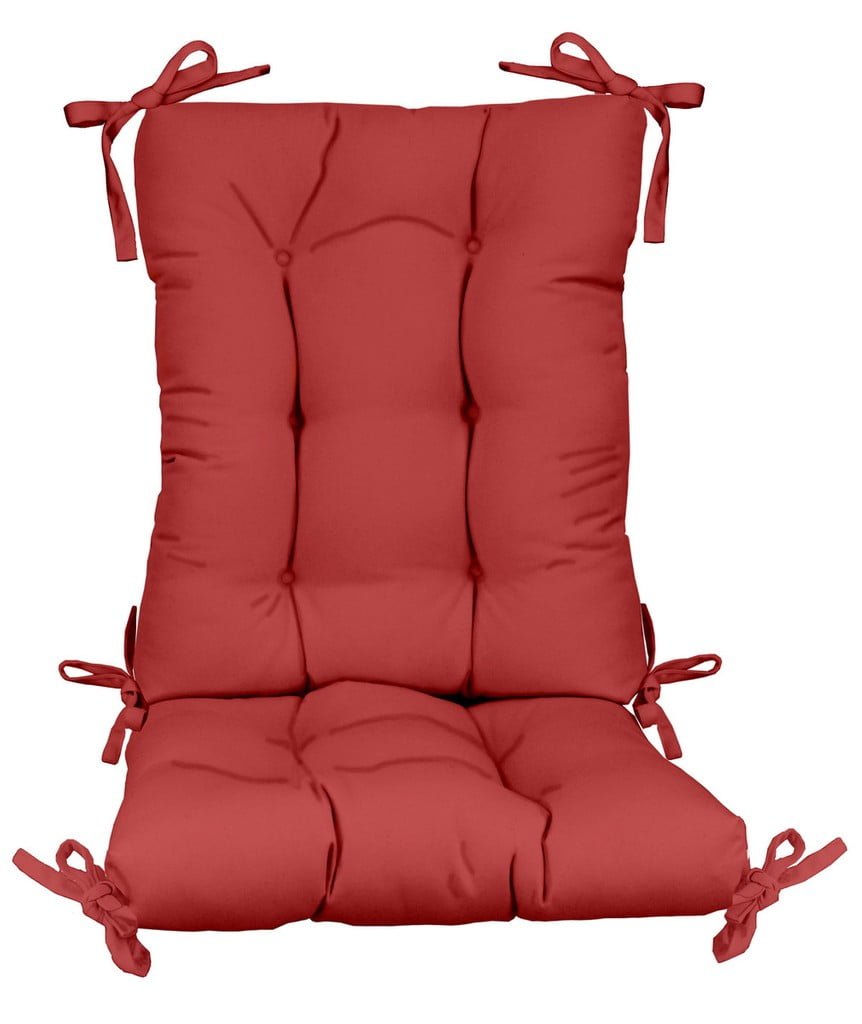 RSH Décor Indoor / Outdoor Tufted Rocker Rocking Chair Pad Cushions