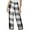 ZB-Black, variant on Jsaierl Women's Fuzzy Pajama Pants Buffalo Plaid Soft Warm Fleece Plush Pajama Bottoms Stretch Comfy Sleepwear with Pockets