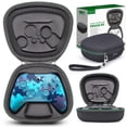 thumbnail image 1 of sisma Funda r&iacute;gida Compatible con Control Xbox - Estuche de viaje para Guardar y Proteger Mando inal&aacute;mbrico de Xbox Series X S o Core - Bolsa de almacenamiento - Negro, 1 of 10
