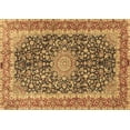 thumbnail image 1 of Ahgly Company Indoor Rectangle Medallion Brown Traditional Area Rugs, 5' x 8', 1 of 4