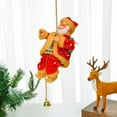 thumbnail image 6 of Electric Santa Climbing Rope Decoration, Climbing Santa with Music, Battery Operated Climbing Santas Claus, Funny Musical Christmas Tree Ornament, Holiday Decoration Gift(1PC), 6 of 8