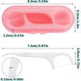 thumbnail image 2 of Paquete de 4 estuches de viaje recargables para hilo dental - 40 palillos de dientes profesionales para la familia, el hotel, los viajes, las mujeres y los hombres, 2 of 5