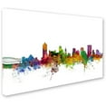 thumbnail image 2 of Trademark Fine Art Michael Tompsett Memphis Tennessee Skyline Canvas Wall Art - 12x19, 2 of 3