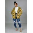 thumbnail image 3 of Non-stretch Bomber Jacket Yellow S/M, 3 of 5