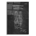thumbnail image 1 of Epic Art 'Parachute Blueprint Patent Chalkboard,' Acrylic Glass Wall Art, 12"x16", 1 of 2