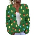 thumbnail image 1 of LOVZFMLL Vestes pour Femmes Mode Blouse Imprimée Manches Longues Sweat à Capuche, 1 of 4