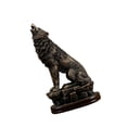 thumbnail image 1 of Polyresin Wolf Figurine Ornament Collectable Sculpture Table Living Room for Bookshelf Office Cabinet, 1 of 9