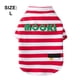 thumbnail image 2 of Camisas de algodón para perros pequeños y grandes, camisetas a rayas de Rugby, camisa suave y transpirable para perros, ropa para mascotas, 2 of 7