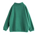 thumbnail image 5 of GigrtiJin Womens Oversized Sweatshirts Solid Color Turtleneck Fleece Pullover Tops Loose Warm Comfy Sweatshirt, 5 of 6