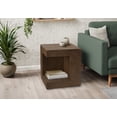 thumbnail image 2 of Accent Table - 25"H - Indoor Or Outdoor - Nightstand - Living Room - Walnut, 2 of 10