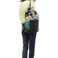 thumbnail image 4 of Bolsa grande de malla para juguetes de playa, correa de hombro ajustable, cordón ajustable, bolsa para juguetes de playa para niños., 4 of 5