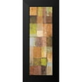 thumbnail image 2 of Marcon, Michael 7x14 Black Modern Framed Museum Art Print Titled - Autumn Mixtures II, 2 of 5