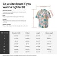 thumbnail image 7 of Wukai Colorful Cute Pig Men's Casual Short-Sleeve Button Down Shirt - Lightweight Summer Dress Shirt for Daily Wear-X-Large, 7 of 7
