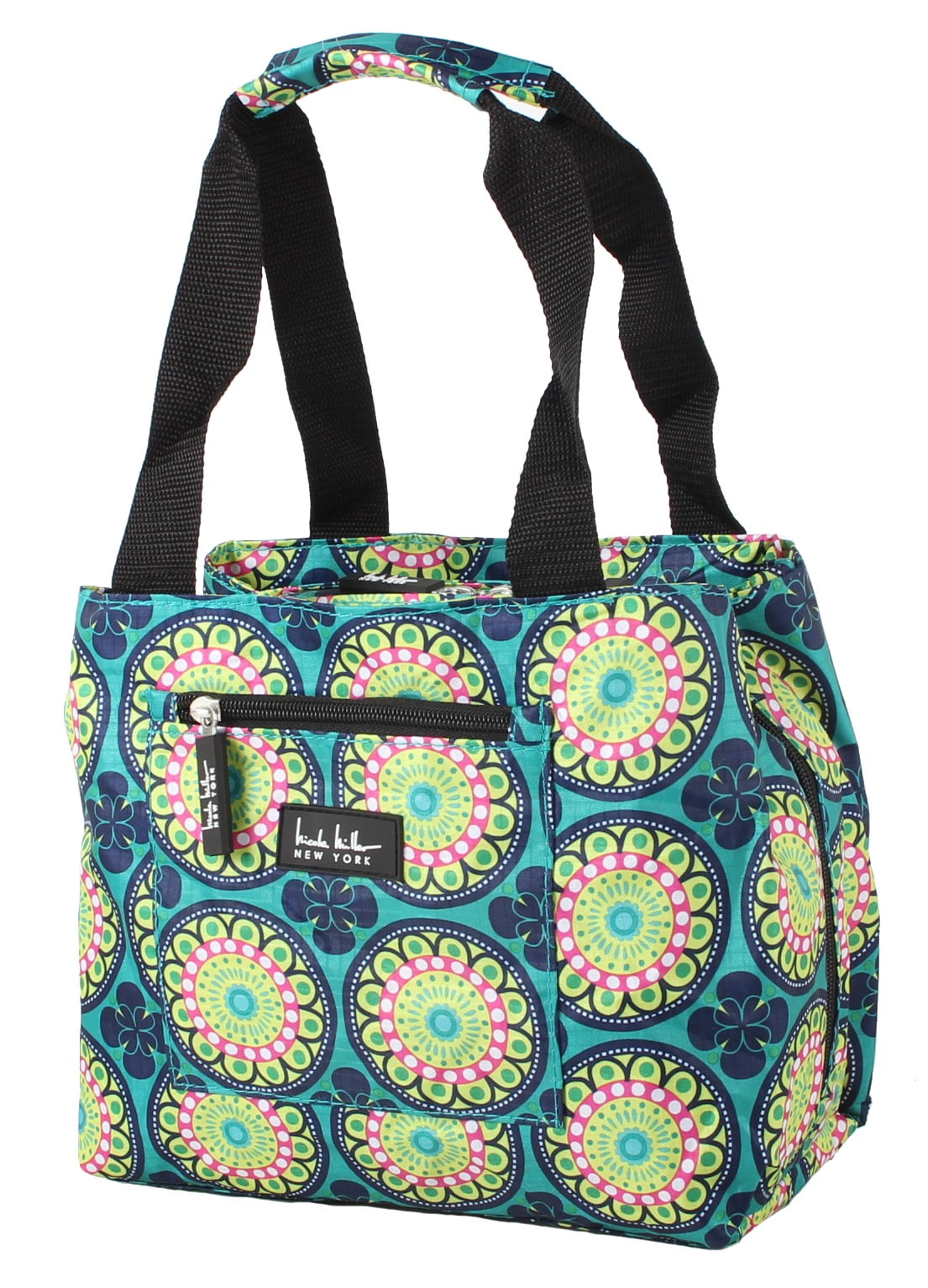 teal lunch tote