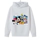 thumbnail image 2 of Sudadera con capucha con estampado de Mickey Mouse y el pato Donald para niños, ropa para niñas y niños, jersey de moda para exteriores para niños, 2 of 5