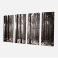 thumbnail image 2 of Belle Forêt Brumeuse en Automne - Impression sur Toile Forêt, 2 of 3