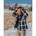 thumbnail image 2 of Men's Hooded Flannel Shirt Jac | CAT® WORKWEAR, 2 of 3