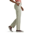 thumbnail image 2 of Lee Women's Petite Ultra Lux Comfort Flex-to-Go Utility Pant Salina Stone New, 2 of 5