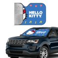 thumbnail image 4 of Windshield Sun Shade Foldable Car Front Window Sunshade For Car Suv Trucks Vans - Best Heat Shield Blocker Visor Cover Blocks Uv Rays And Keeps Your Vehicle Cool-Medium, 4 of 5