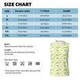 thumbnail image 6 of Fotbe Men's Armadillo Floral Print Men's Sleeveless Muscle Tank Tops Casual T-Shirts for Gym Workout Beach-XX-Large, 6 of 8