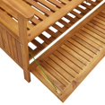 thumbnail image 3 of vidaXL Patio Storage Bench 58.3" Solid Acacia Wood, 3 of 8