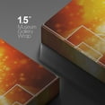 thumbnail image 4 of wall26 Canvas Print Wall Art Blazing Fire Vibrant Soccer Ball World Cup Boys Room Decor Sports Fitness Photography Realism Decorative Scenic Multicolor for Living Room, Bedroom, Office - 12"x18&, 4 of 5