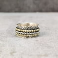 thumbnail image 4 of NEW Spinner Band, Meditation Ring, 925 Sterling Silver Ring, Spinning Thumb Ring, Two Tone Ring, Fidget Ring, Handmade Jewelry, Christmas Oxidized, Womans Band Ring, Anxiety Ring, Mans Band Gifts, 4 of 6