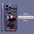 thumbnail image 3 of Marvel Spiderman Comics para iPhone 15 14 13 12 11 Pro Max 13 12 Mini 6 6S 7 8 Plus funda de teléfono cubierta de silicona líquida suave, 3 of 5