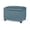 Cyan, variant on Storage Ottoman, 24" Fabric Rectangle Tufted Foot Rest Stool for Living Room Bedroom, Beige