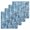 Blue, variant on Pink Abstract Kitchen Dish Towels for Drying Dishes Set of 4, Vintage Geometric Gradient Oil Painting Modern Waffle Weave Microfiber Hand Tea Bathroom Towels Quick Dry & Absorbent Towel 12x12
