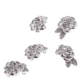 thumbnail image 1 of 5 Piezas Flor Cierres Magnéticos s de Acero Inoxidable Hebilla Final Joyería Sunnimix Flor Cierres magnéticos Joyas, 1 of 8