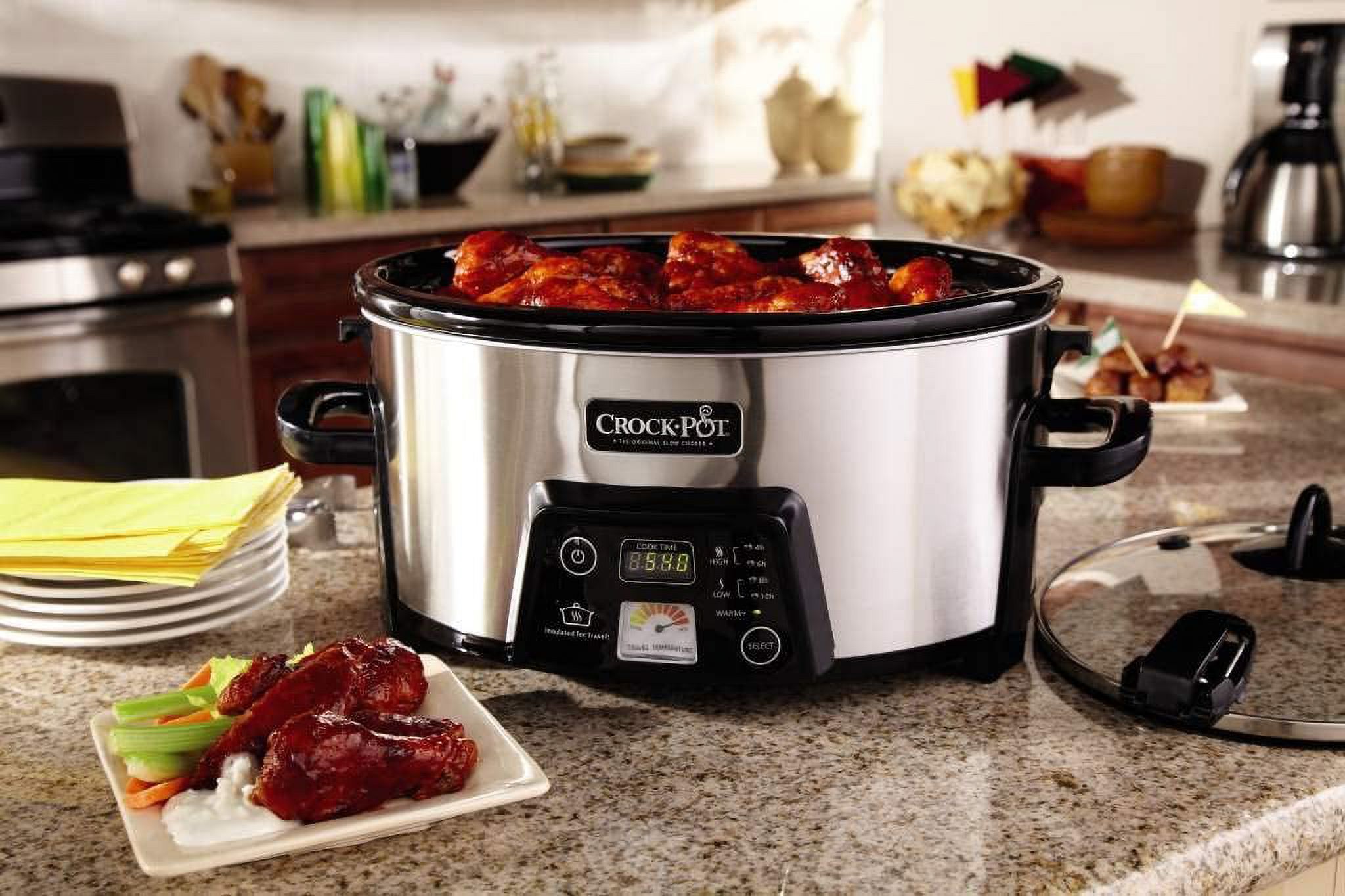 Crock-Pot SCCPCTS605-S Cook Travel Serve 6-Quart Programmable Slow Cooker - image 5 of 5