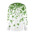 thumbnail image 4 of Saint Patrick's Day Cardigans for Women Long Sleeve Button Down Shamrock Lucky Irsh Pattern Cardigan Tops Saint Patrick's Day Gifts, 4 of 5