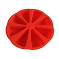 thumbnail image 2 of Molde para pasteles de silicona YONGSHENG 8 agujeros triangular redondo bandeja para pizza, 2 of 5