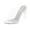 Clear/Silver Pu, variant on Women's Clear Open Toe Single Band Chunky Heels Mules High Heels Slip on Slide Sandals