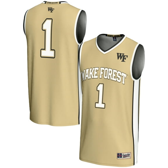 Unisex GameDay Greats #1 Gold Wake Forest Demon Deacons Lightweight Basketball Jersey