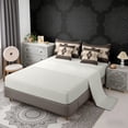 thumbnail image 5 of Erosebridal Bohemian Aztec Bedding Comforter Set, Brown Black Aesthetic Full Bedding Set, Gray Reversible 7-Piece, 5 of 6