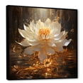 thumbnail image 2 of Designart "Shekinah'S Radiant Floral Presence In Judaism" Judaism Floater Framed Wall Art Prints, 2 of 5