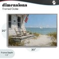 thumbnail image 4 of Stupell Industries Traditional By The Ocean Cottage Retreat Gray Framed Giclee Art, 30 x 20, by Petals Prints Design, 4 of 8