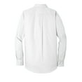 thumbnail image 4 of Port Authority Adult Male Men Plain Elbow Sleeves Shirt White X-Small, 4 of 4
